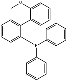 2-(Diphenylphosphino)-2'-methoxybiphenyl Struktur