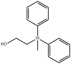 2-(METHYLDIPHENYLSILYL)ETHANOL Struktur