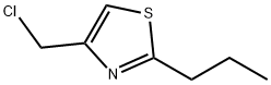 4-(CHLOROMETHYL)-2-PROPYL-1,3-THIAZOLE Struktur