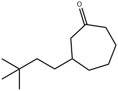 3-(3,3-Dimethylbutyl)cycloheptanone Struktur