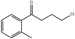 4-CHLORO-1-(2-METHYLPHENYL)-1-OXOBUTANE Struktur