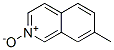 Isoquinoline, 7-methyl-, 2-oxide (9CI) Struktur