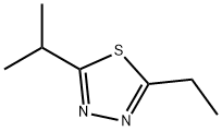 1,3,4-Thiadiazole,  2-ethyl-5-(1-methylethyl)- Struktur