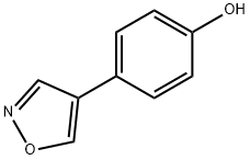 Phenol, 4-(4-isoxazolyl)- (9CI) Struktur