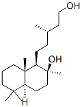 (8S)-Labdane-8,15-diol Struktur