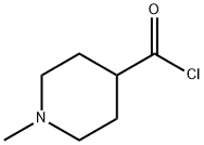 4-Piperidinecarbonyl chloride, 1-methyl- (9CI) Struktur
