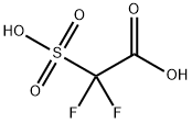Acetic acid, difluorosulfo- Struktur