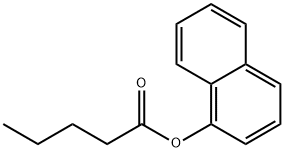 ALPHA-NAPHTHYL VALERATE Struktur