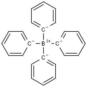 TETRAPHENYLBORATE Struktur