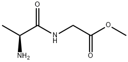 Glycine, alanyl-, methyl ester (9CI) Struktur