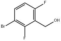 (3-溴-2,6-二氟苯基)甲醇 結(jié)構(gòu)式
