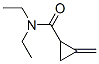 Cyclopropanecarboxamide, N,N-diethyl-2-methylene- (9CI) Structure