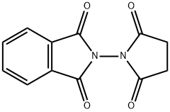 1H-Isoindole-1,3(2H)-dione, 2-(2,5-dioxo-1-pyrrolidinyl)- Struktur
