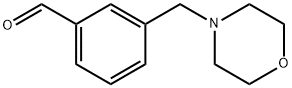 3-(MORPHOLINOMETHYL)BENZALDEHYDE Structure