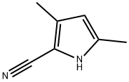 3,5-DIMETHYLPYRROLE-2-CARBONITRILE Struktur