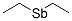 diethylantimony Struktur