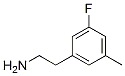 Benzeneethanamine, 3-fluoro-5-methyl- (9CI) Struktur