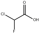 CHLOROFLUOROACETIC ACID Struktur