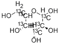 L-[UL-13C6]GALACTOSE Structure