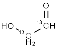 [1,2-13C2]GLYCOLALDEHYDE, 478529-69-0, 結(jié)構(gòu)式