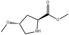 L-Proline, 4-methoxy-, methyl ester, (4R)- (9CI) Struktur