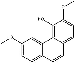 3,6-Dimethoxy-4-phenanthrenol Struktur