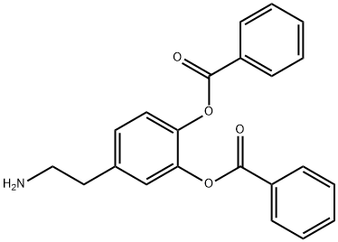 3,4-dibenzoyl dopamine Struktur