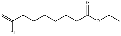 ETHYL 8-CHLORO-8-NONENOATE Struktur