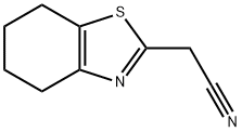 (4,5,6,7-TETRAHYDRO-BENZOTHIAZOL-2-YL)-ACETONITRILE Struktur