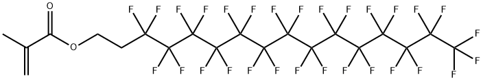 メタクリル酸3,3,4,4,5,5,6,6,7,7,8,8,9,9,10,10,11,11,12,12,13,13,14,14,15,15,16,16,16-ノナコサフルオロヘキサデシル 化學構(gòu)造式
