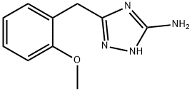 5-(2-Methoxybenzyl)-4H-1,2,4-triazol-3-amine Struktur