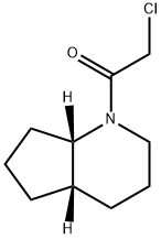 1H-Cyclopenta[b]pyridine, 1-(chloroacetyl)octahydro-, cis- (9CI) Struktur