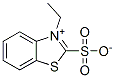3-ethyl-2-sulphonatobenzothiazolium Struktur