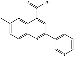 6-METHYL-2-PYRIDIN-3-YLQUINOLINE-4-CARBOXYLIC ACID price.