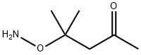 2-Pentanone, 4-(aminooxy)-4-methyl- (9CI) Struktur