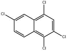 1,2,4,6-TETRACHLORONAPHTHALENE Structure