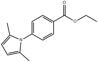 4-(2,5-二甲基-1H-吡咯-1-基)苯甲酸乙酯, 5159-70-6, 結(jié)構(gòu)式