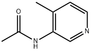 3-ACETAMIDO-4-PICOLINE Struktur