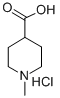 1-METHYLPIPERIDINE-4-CARBOXYLIC ACID HYDROCHLORIDE price.