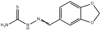 PIPERONAL THIOSEMICARBAZONE Struktur