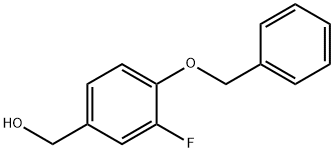 [4-(benzyloxy)-3-fluorophenyl]methanol, 536974-94-4, 結(jié)構(gòu)式