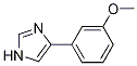 4-(3-Methoxy-phenyl)-iMidazole 結(jié)構(gòu)式