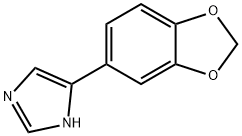 4-(1,3-Benzodioxol-5-yl)-1H-imidazole, 53848-04-7, 結(jié)構(gòu)式