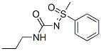 S-Methyl-S-phenyl-N-[(propylamino)carbonyl]sulfoximide Structure