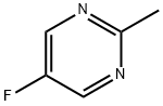 5-フルオロ-2-メチルピリミジン 化學(xué)構(gòu)造式