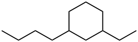 1-Butyl-3-ethylcyclohexane Struktur