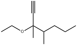 1-Heptyne,3-ethoxy-3,4-dim Struktur