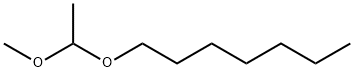 1-(1-Methoxyethoxy)heptane Struktur