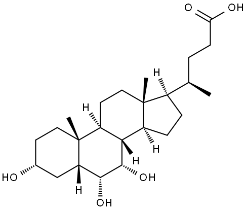 HYOCHOLIC ACID Struktur