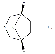 8-OXA-3-AZABICYCLO[3.2.1]OCTANEHYDROCHLORIDE Struktur